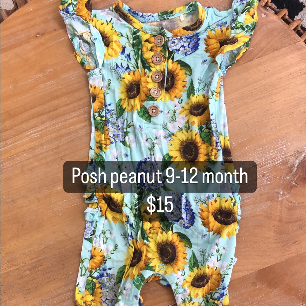 Posh peanut one piece size 12-18 month